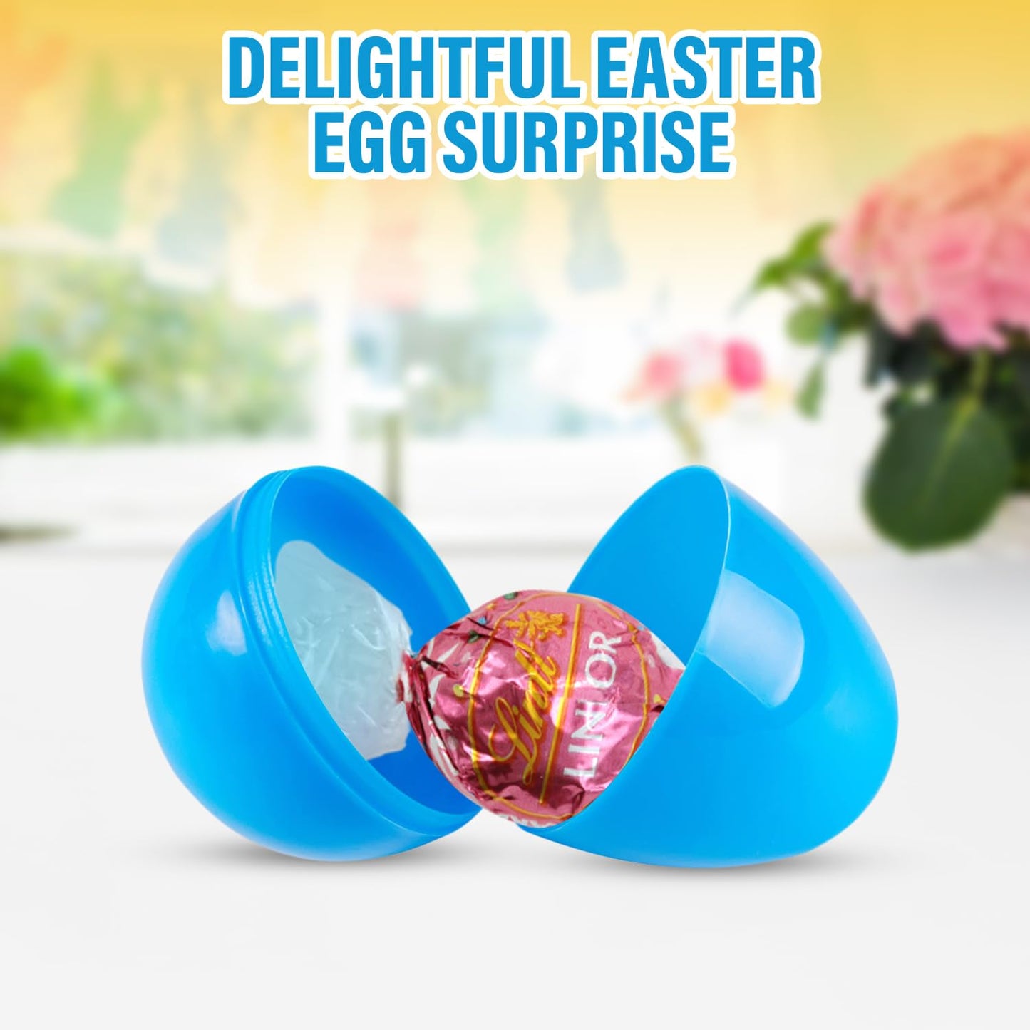 Easter Chocolate Truffles Gift Box, 50 Gourmet Individually