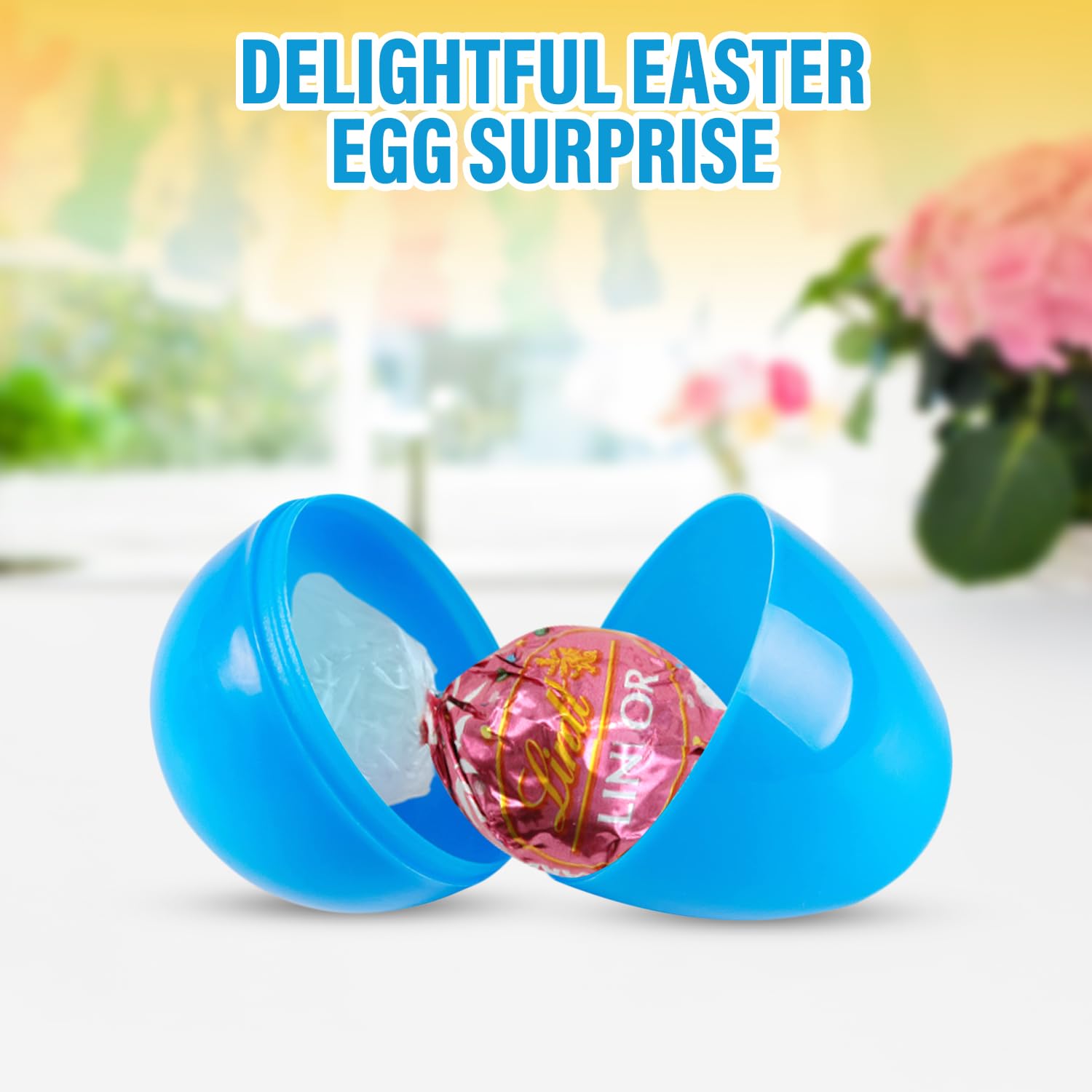 Easter Chocolate Truffles Gift Box, 50 Gourmet Individually