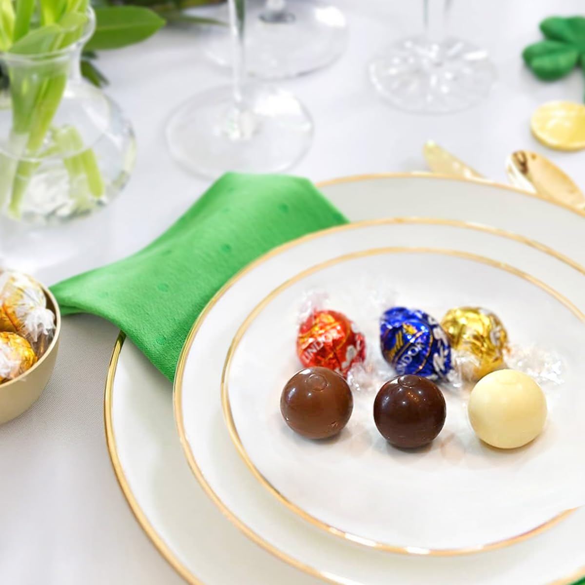 Premium Chocolate Truffles Bulk Pack – Assorted Cholicolate Candy with Milk, Dark, White and Birthday Cake Flavors – Gourmet Sweets for Gifts, Celebrations and Everyday Indulgence – Approx. 60 Pieces