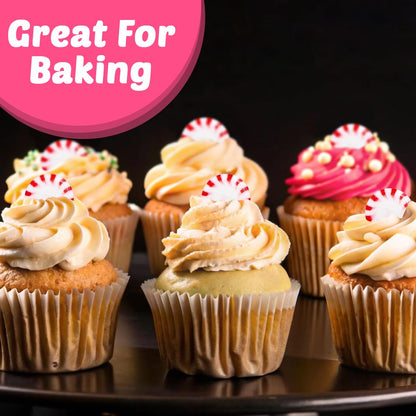 Bulk Starlight Peppermints Hard Candy – Approx. 180 Pieces, 2 lb Bag – Individually Wrapped Peppermint Discs for Parties, Candy Bowls & Holiday Treats