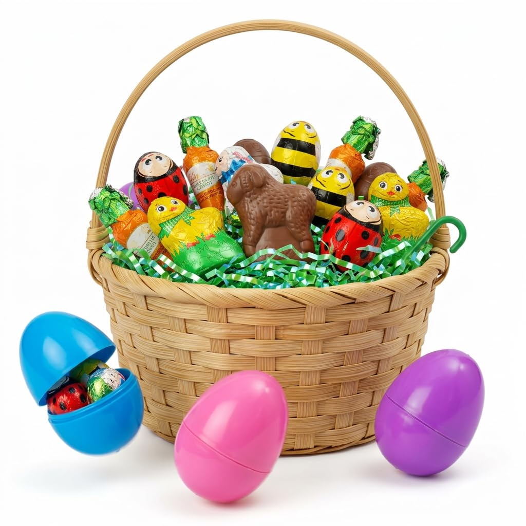 Easter Basket Candy Assortment, 20 Individually Wrapped