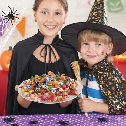 Halloween Assorted Candy Variety Pack – 4 LB Trick or Treat Ready Mix - Bulk Bag of Individually Wrapped, Naturally Flavored Sweets – Perfect for Piñatas, Kids’ Parties & Birthday Games