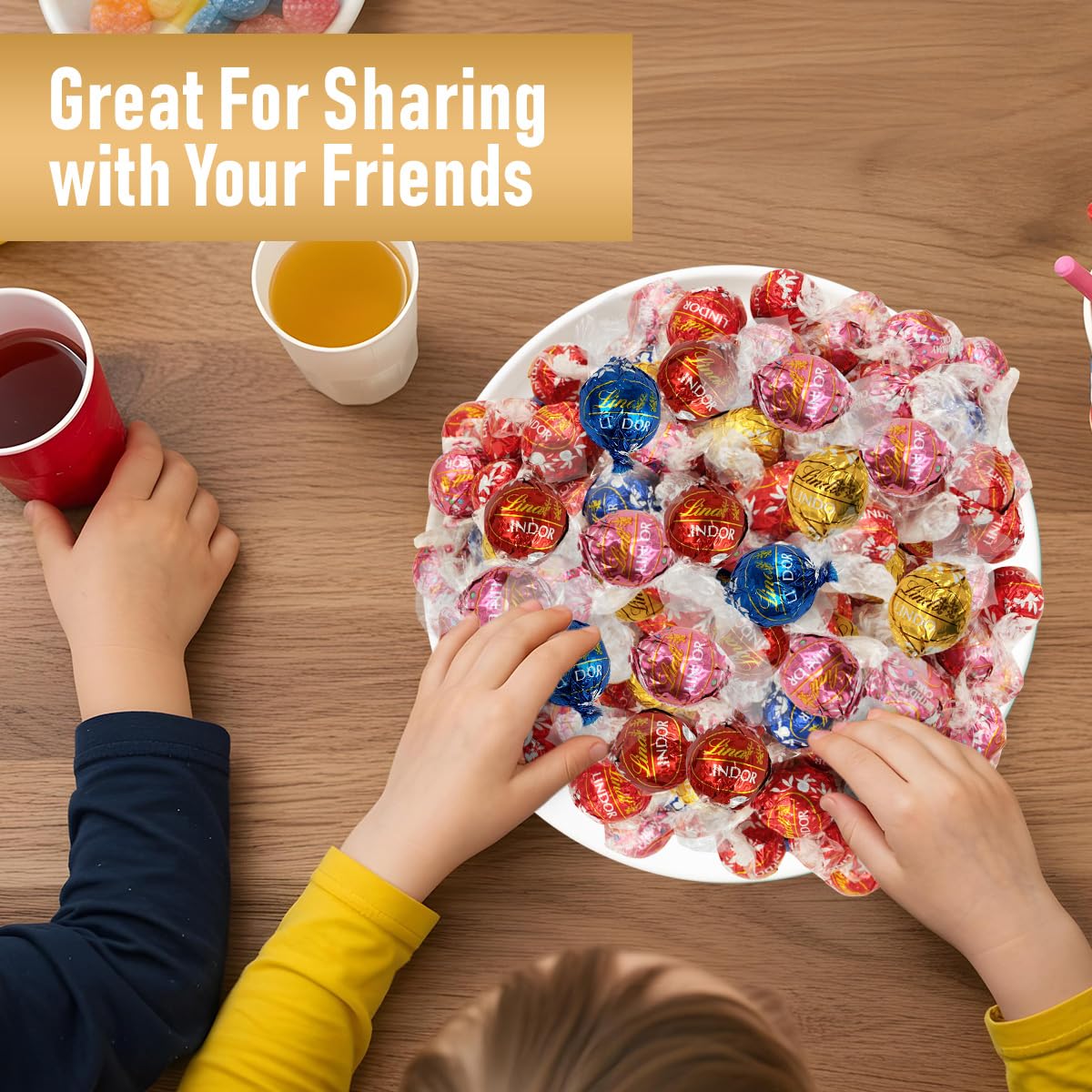 Premium Chocolate Truffles Bulk Pack – Assorted Cholicolate Candy with Milk, Dark, White and Birthday Cake Flavors – Gourmet Sweets for Gifts, Celebrations and Everyday Indulgence – Approx. 60 Pieces