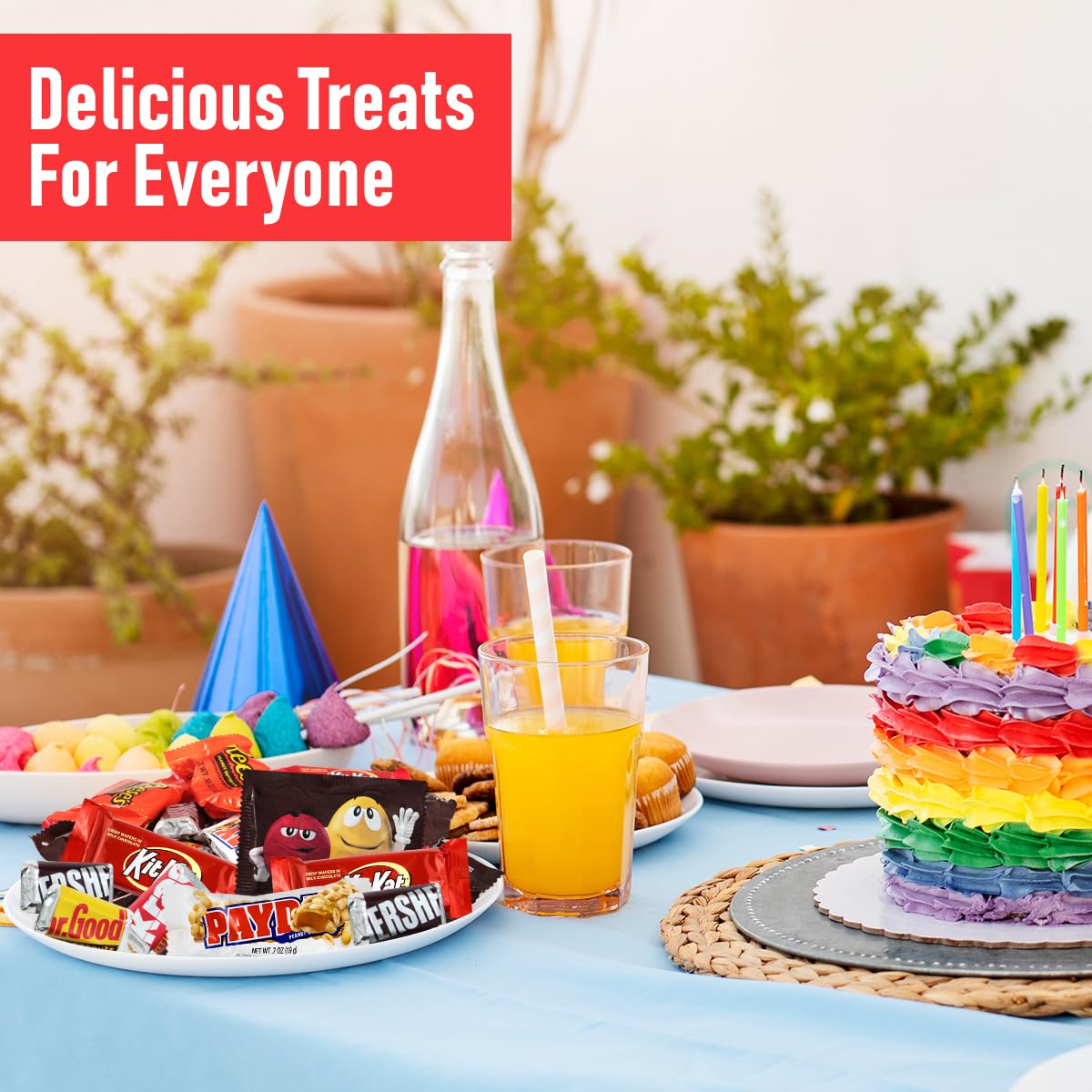 Assorted Chocolate Candy Mix - Individually Wrapped Milk, Dark, and White Chocolates - 5lb Bulk Variety Pack for Snacking, Sharing, and Gifting - Ideal for Home, Office, and Events