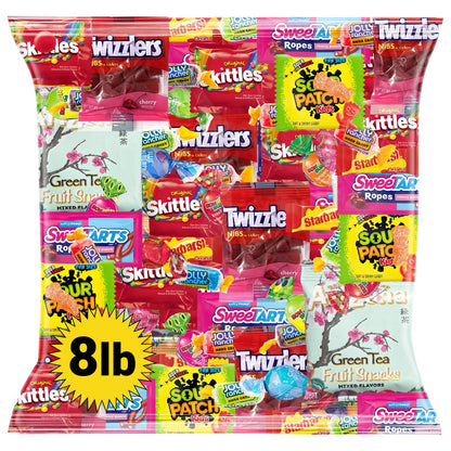 Ultimate Candy Variety Pack – 5 LB of Assorted Fruit-Flavored Candies, Chews & Gummies – Individually Wrapped – Perfect for Parties, Birthdays, Office Treats, Piñatas & Everyday Snacking