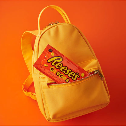 REESE'S PIECES Peanut Butter in a Crunchy Shell, Candy Bags, 1.53 oz (18 Count)