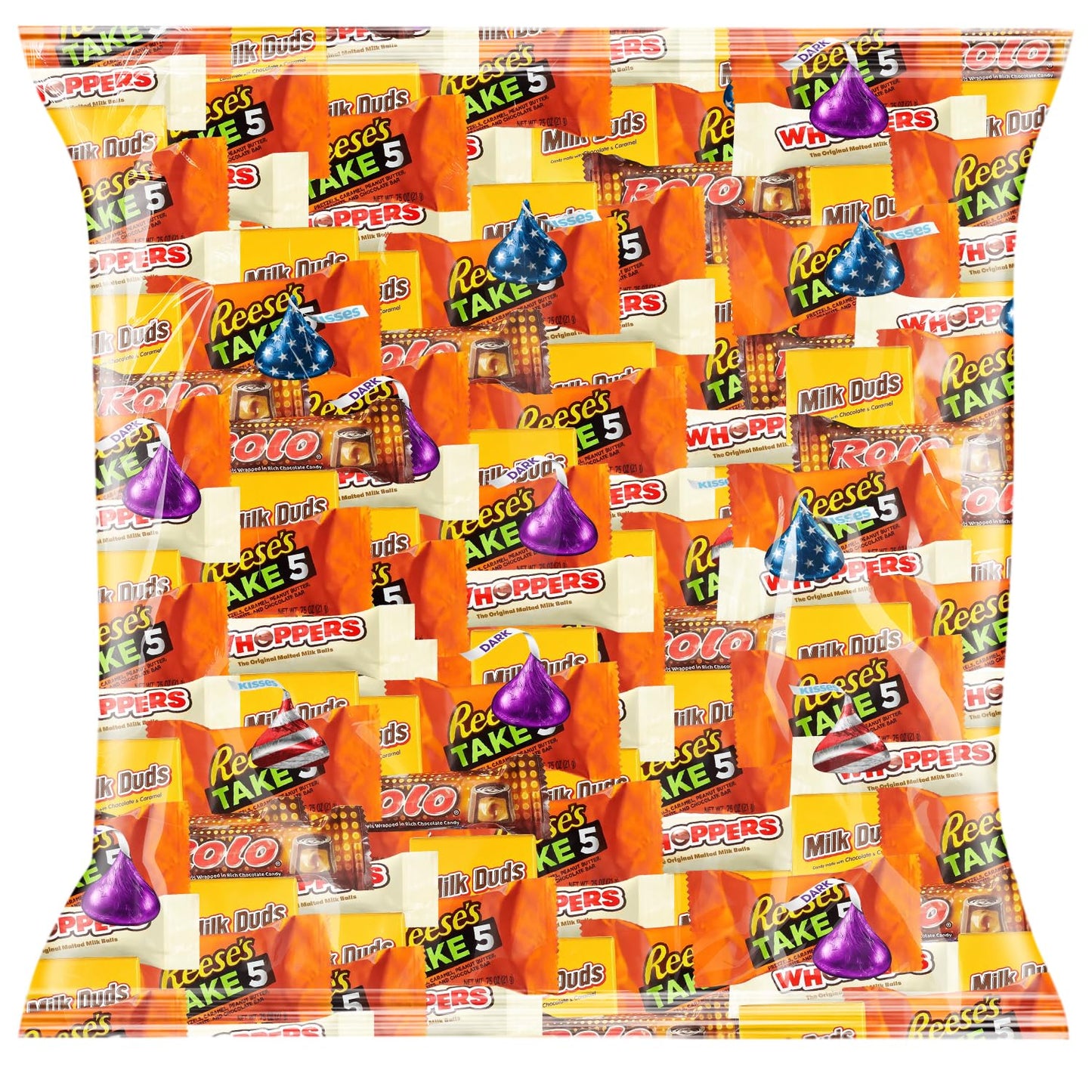Candy & Chocolate Mix – 5 lb Bulk Variety Pack with Individually Wrapped Treats – for Parties & Sharing