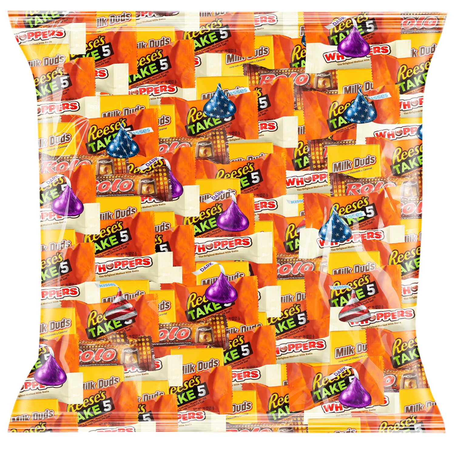 Candy & Chocolate Mix – 5 lb Bulk Variety Pack with Individually Wrapped Treats – for Parties & Sharing