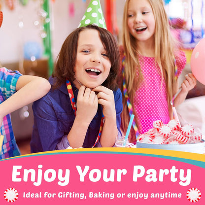 Bulk Starlight Peppermints Hard Candy – Approx. 180 Pieces, 2 lb Bag – Individually Wrapped Peppermint Discs for Parties, Candy Bowls & Holiday Treats