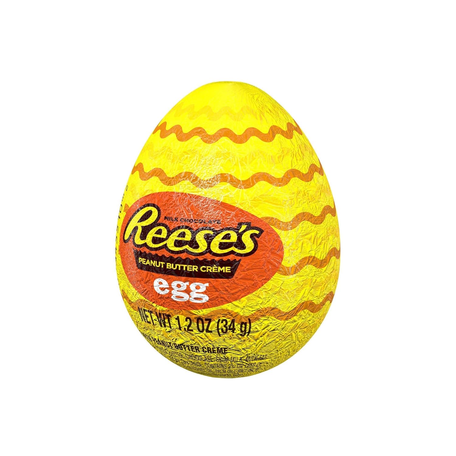 Reese's (2) Box 4pc Peanut Butter Creme Egg Milk Chocolate Easter Eggs Candy 4.8 oz