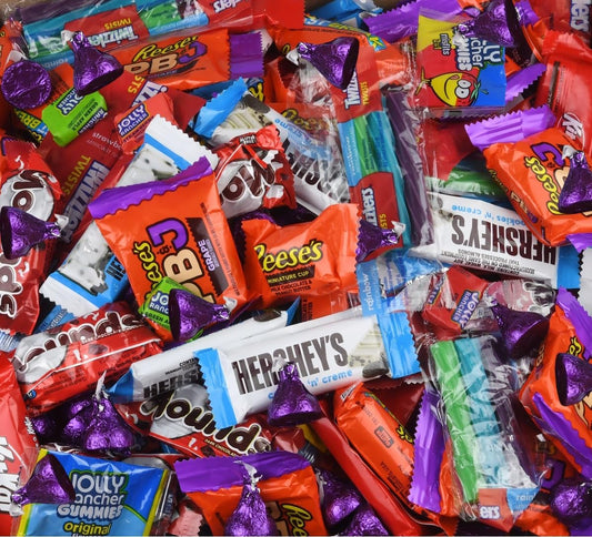 Chocolate & Candy – 2 lb Bulk Variety Pack with Individually Wrapped Treats – for Parties & Sharing