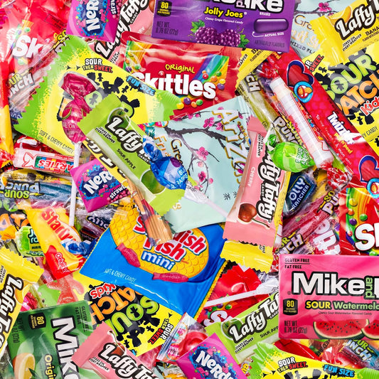 Bulk Candy Mix Variety Pack - Individually Wrapped Assorted Sweets for Party Favors, Candy Buffets, Goodie Bags, Gifting, Piñata Fillers, and Office Treats