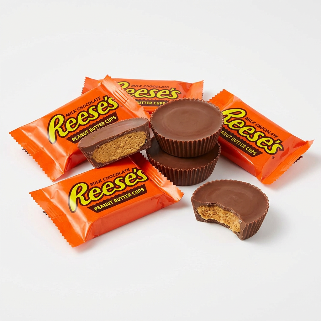 Reese’s Chocolate Lava Cups, 2 lb Bulk Pack, Individually Wrapped Peanut Butter Cups for Sharing, Parties, Office & Classroom Treats