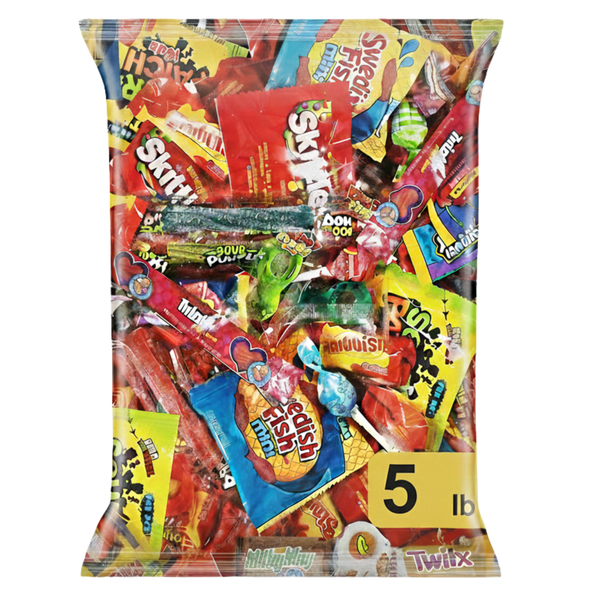 Ultimate Party Mix, Assorted Individually Wrapped Candy- 5 pound