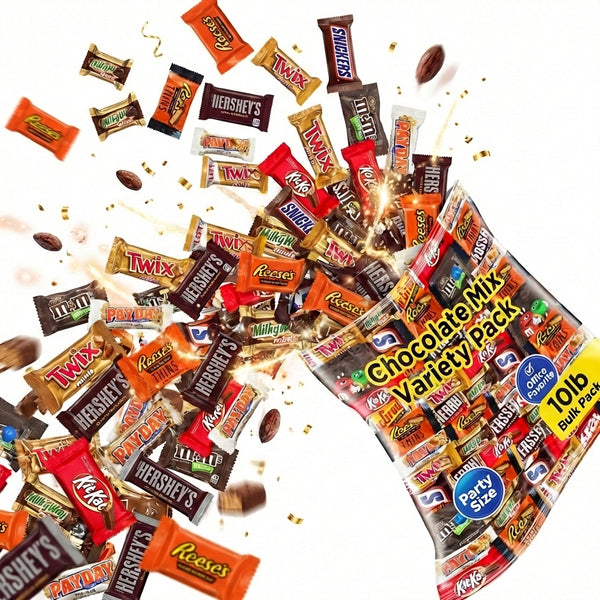 Chocolate Variety Pack, Assorted Individually Wrapped Candy