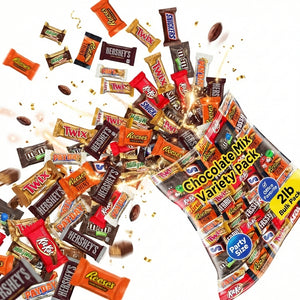 Chocolate Variety Pack, Assorted Individually Wrapped Candy (2 Pound)